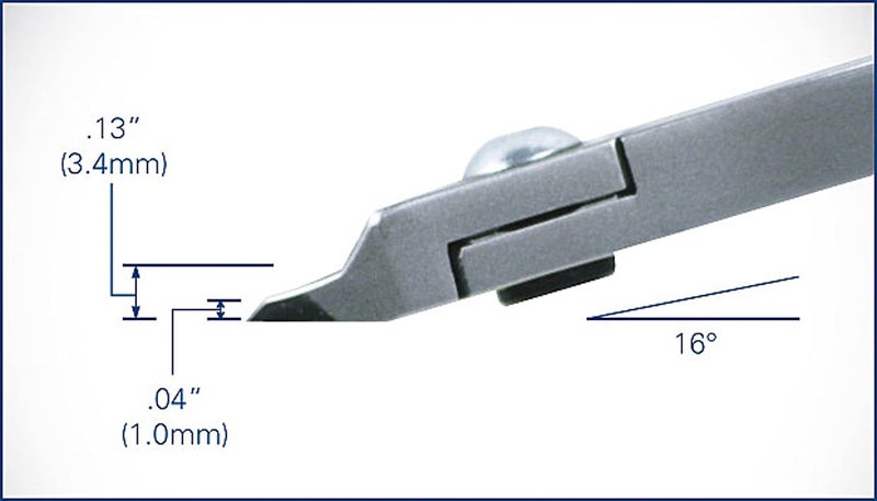 Tronex Cutters - Taper Head, Relieved, Razor Flush Edges - Image 4